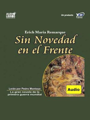 cover image of Sin Novedad En El Frente